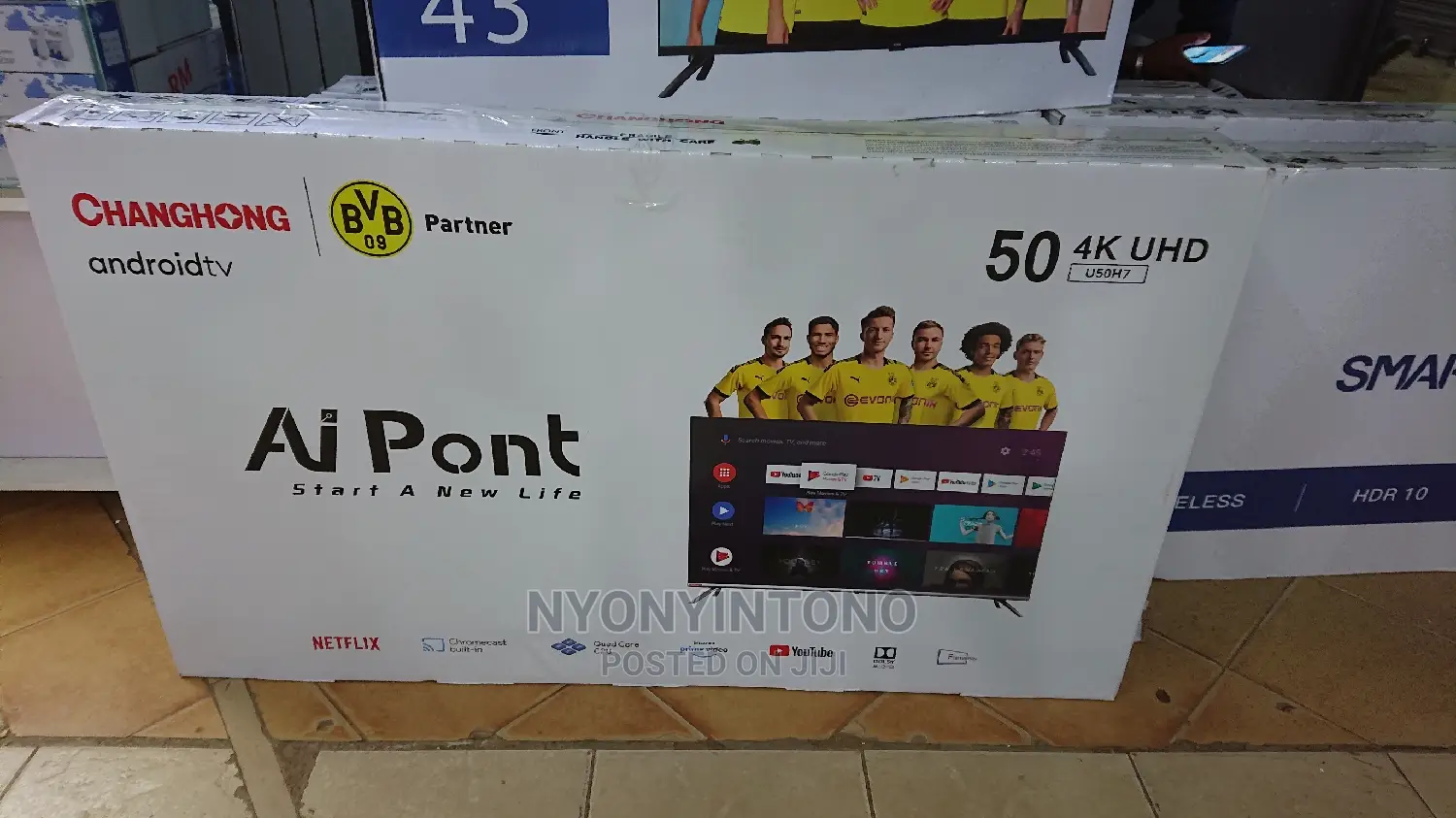 Chiq 50 Inches Smart Android Tv