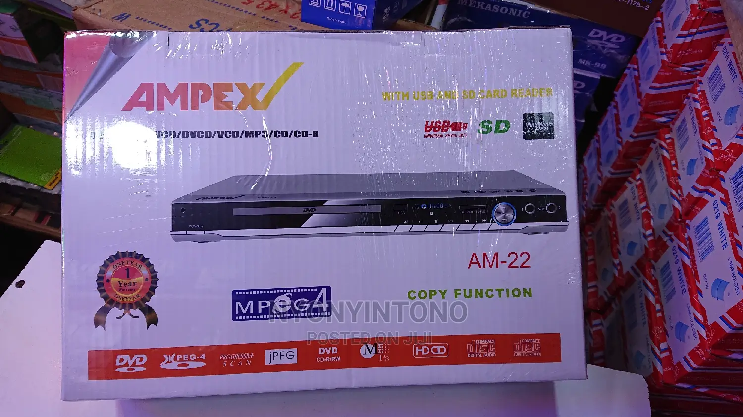 Ampex Dvd Player Big Size