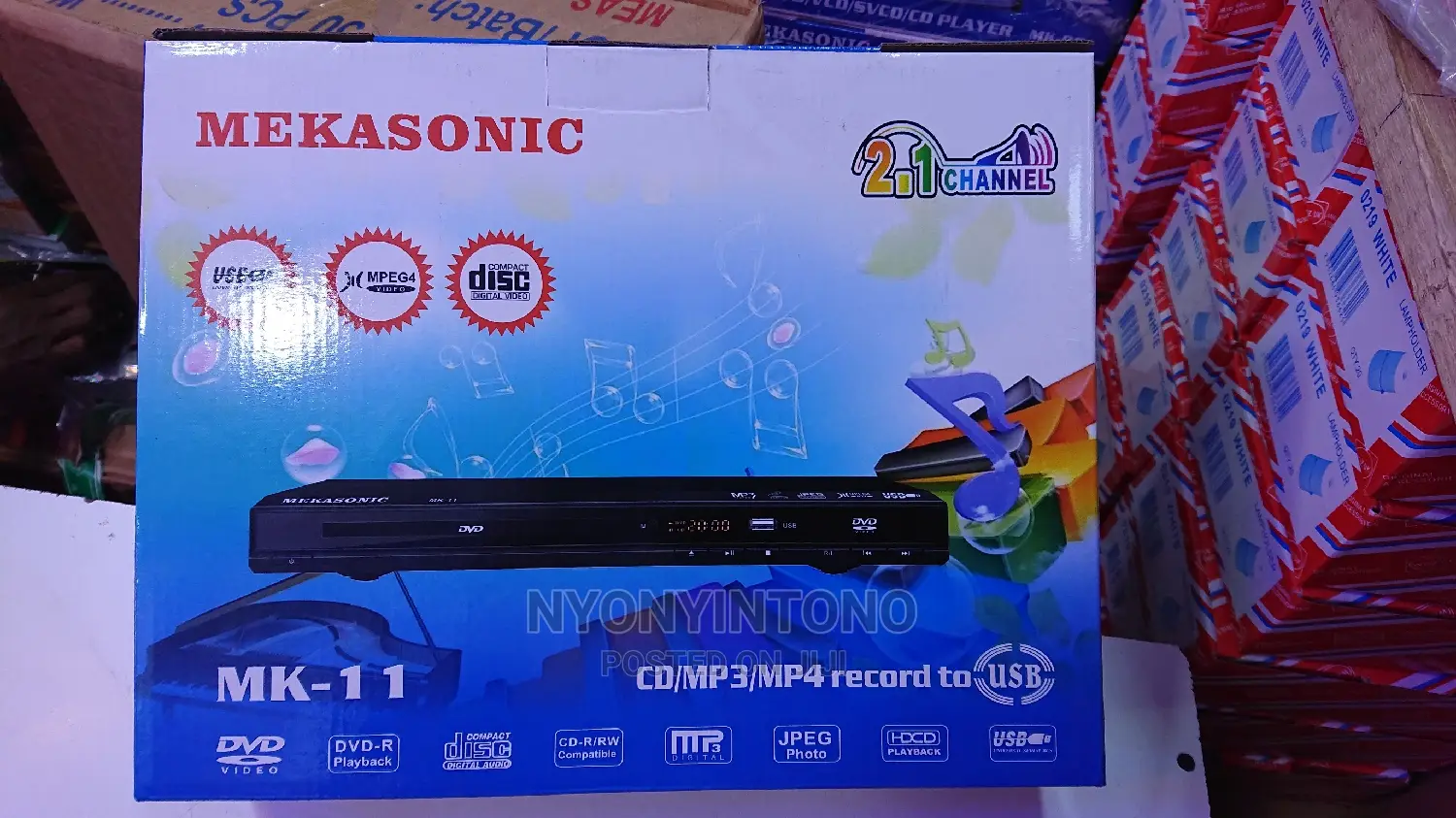 Mekasonic Big Dvd Player