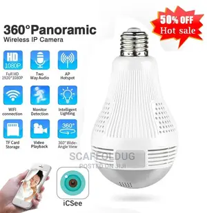 Bulb Wifi Camera