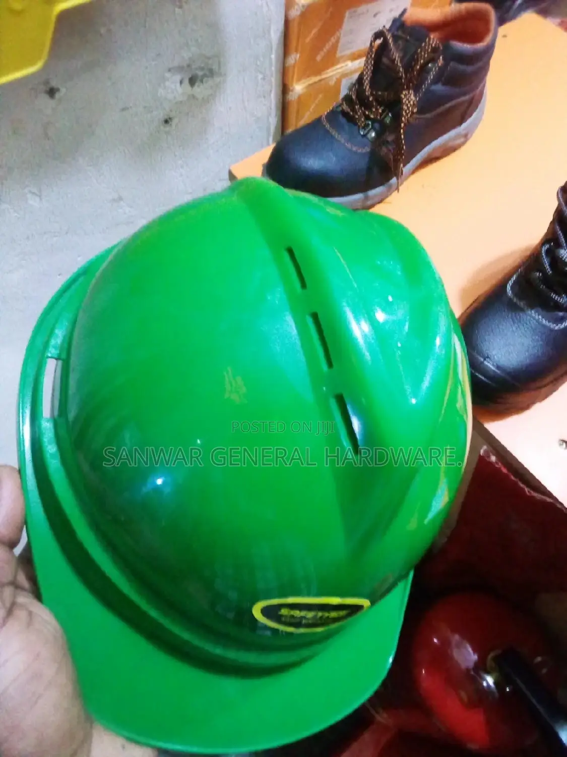 Vent-Safety Helmets.