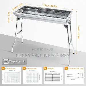 Foldable Barbecue Charcoal Grill