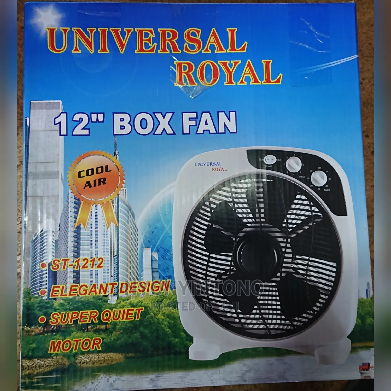 Universal Box Fan