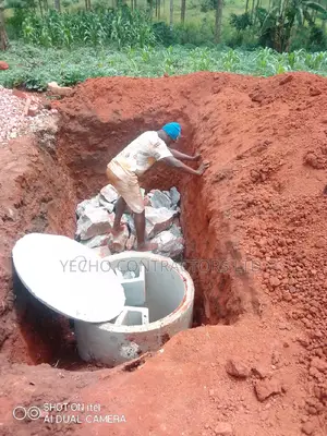 Biodigester Septic Tank System, Plumbing Work