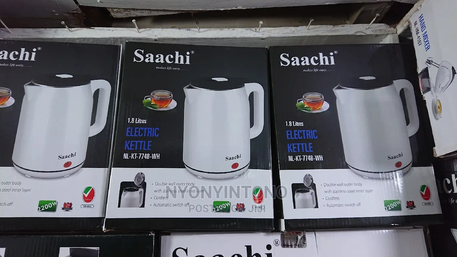 Saachi Electric Kettle /Parcolator