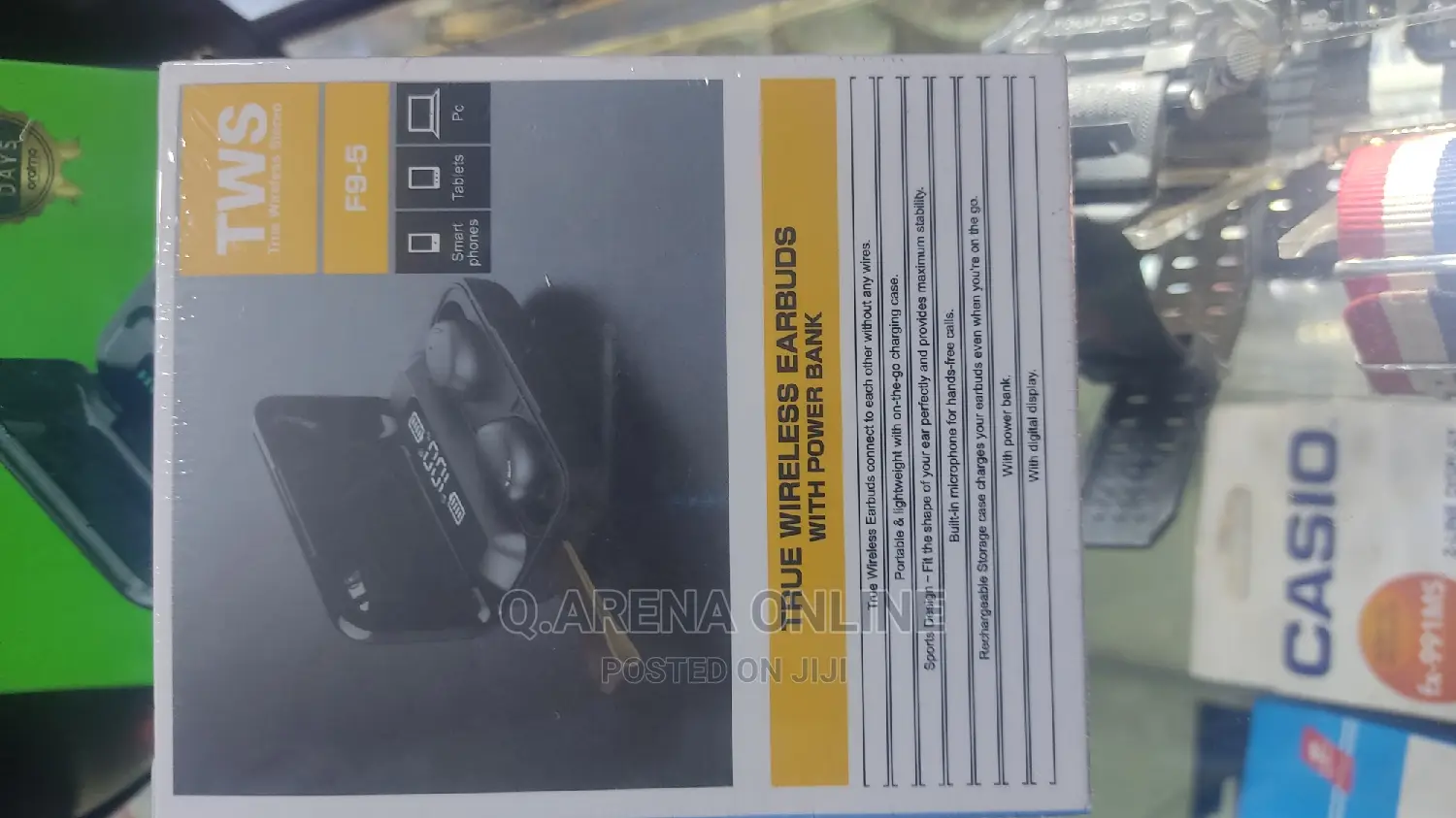 True Wireless Earbuds With Powerbank