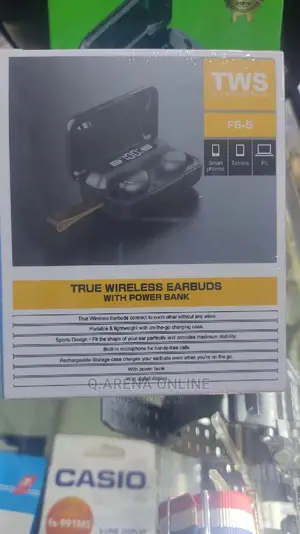True Wireless Earbuds With Powerbank