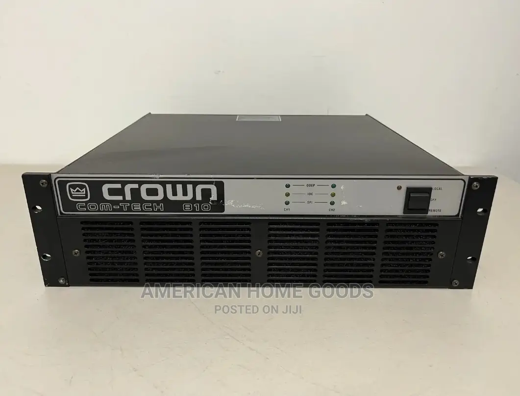 Crown Com-Tech Power Amplifier 810