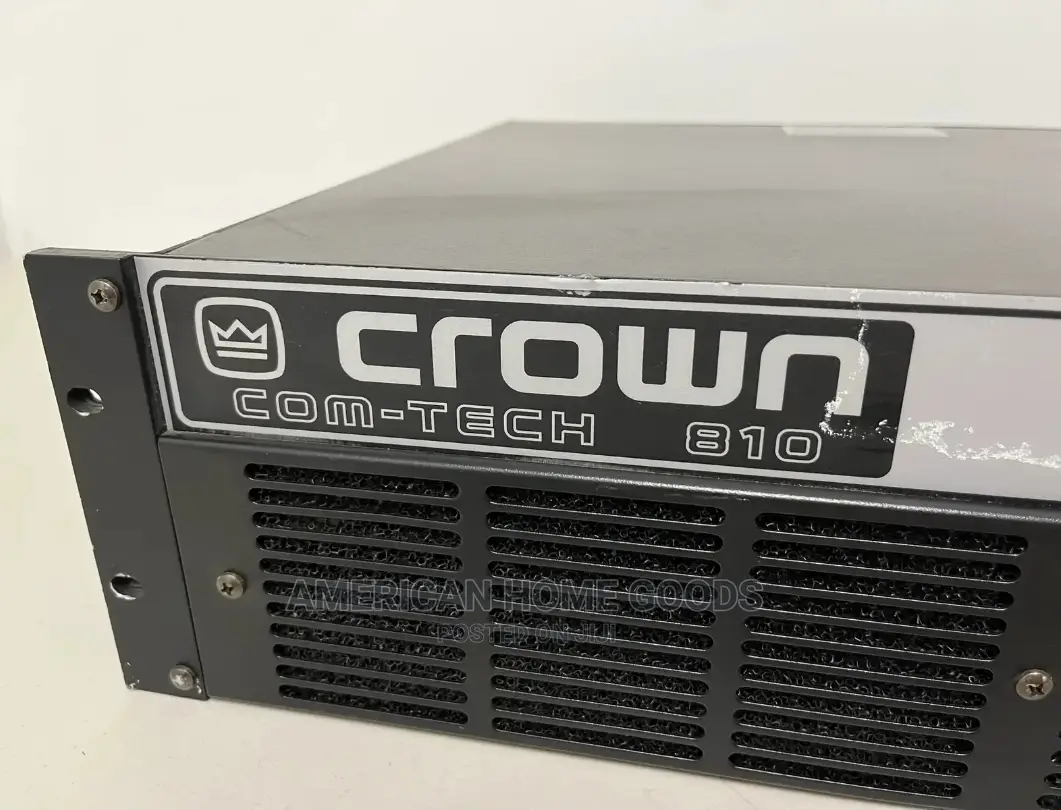 Crown Com-Tech Power Amplifier 810