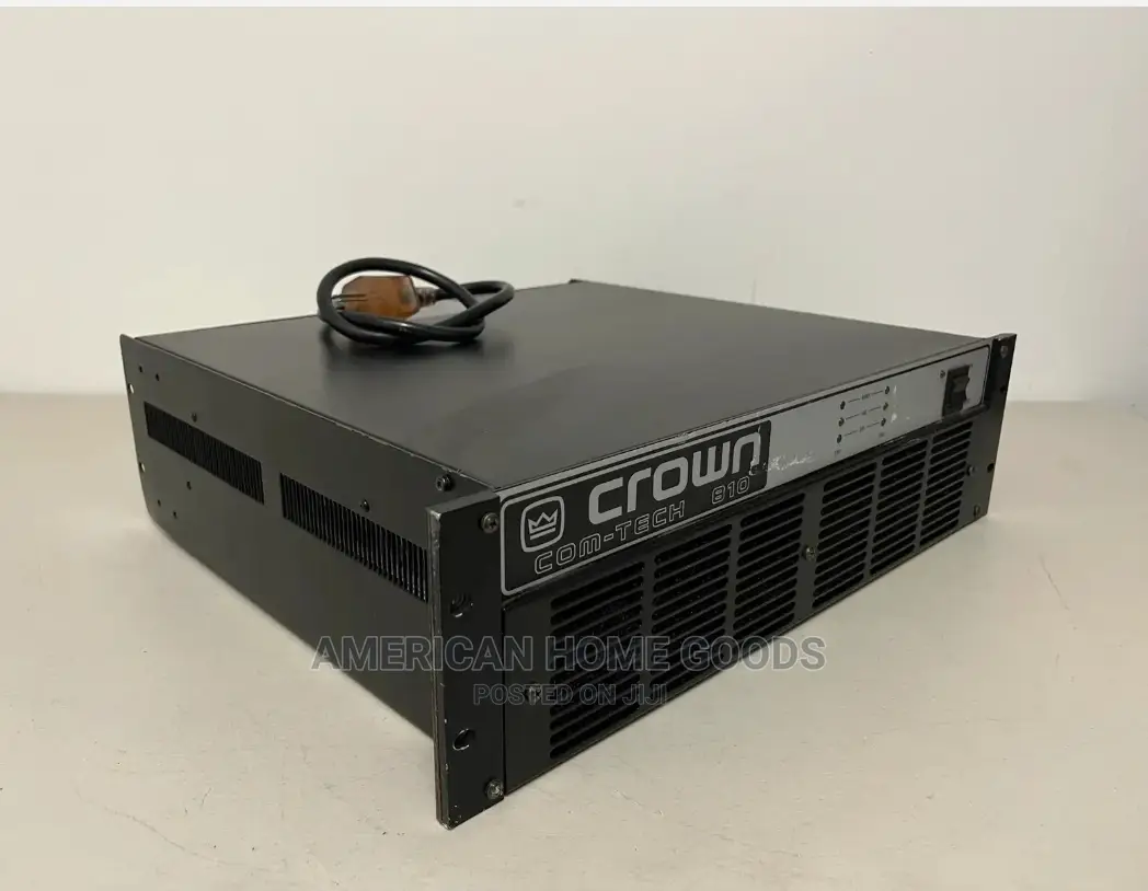 Crown Com-Tech Power Amplifier 810