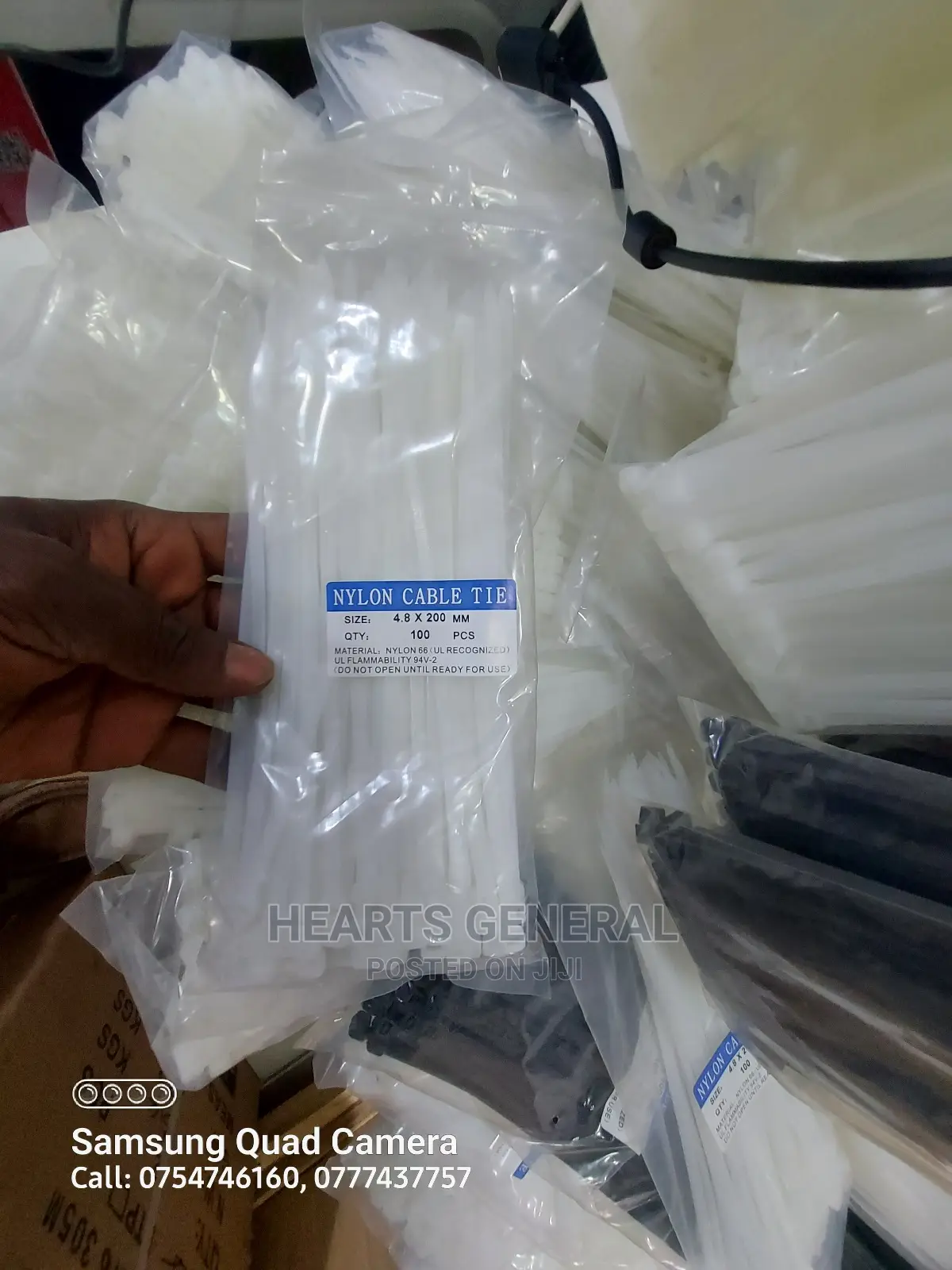 Nylon Cable Tie 4.5x200mm