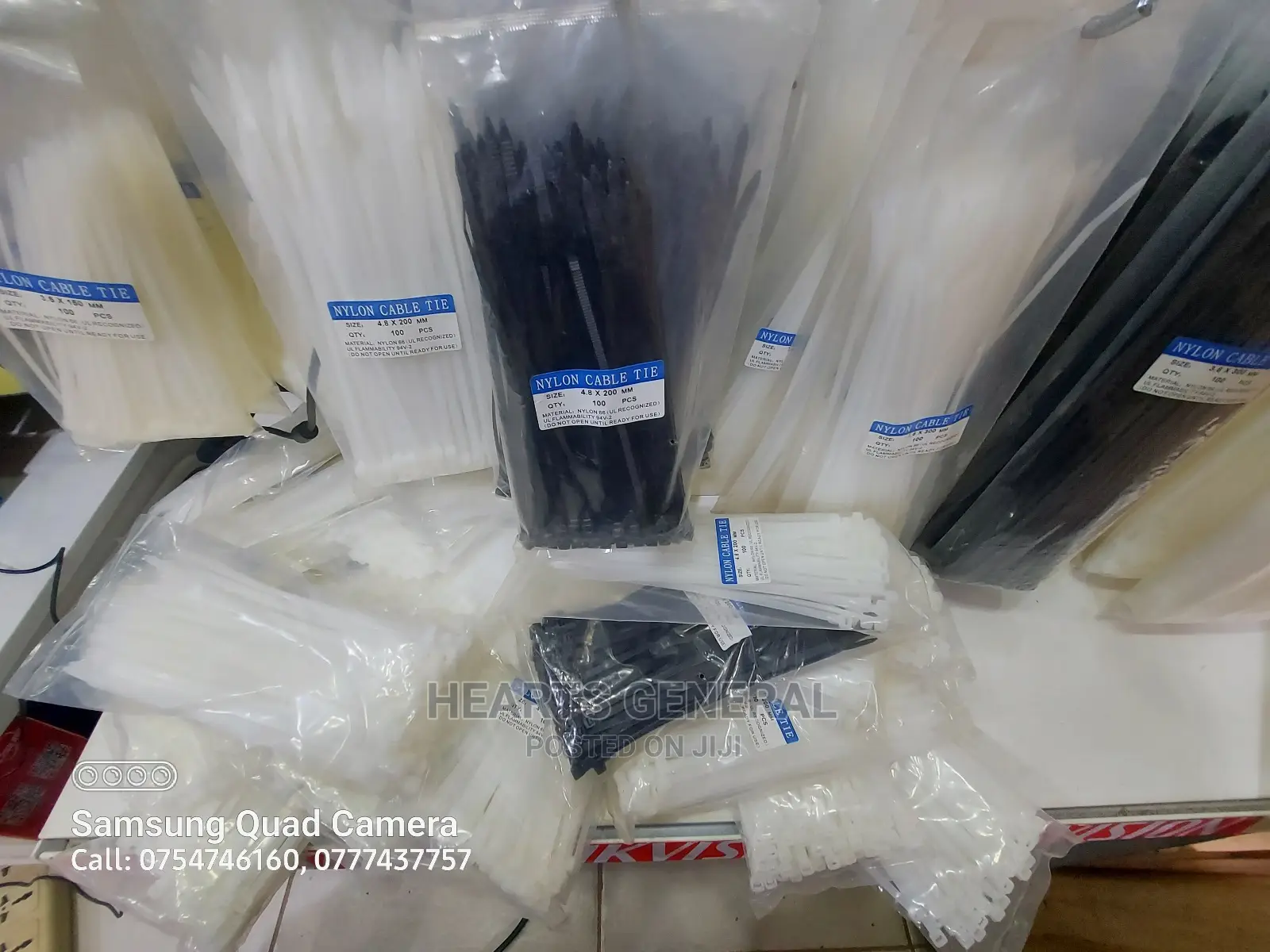 Nylon Cable Tie 4.5x200mm