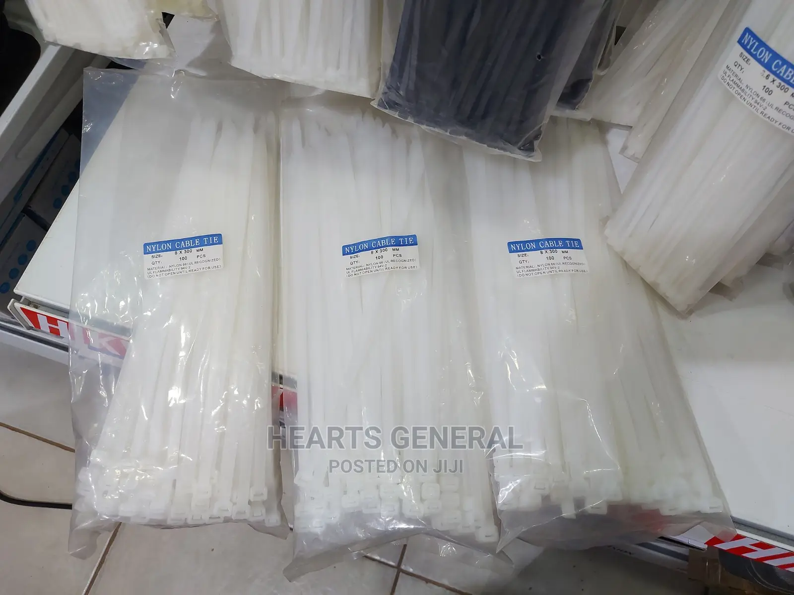 Nylon Cable Tie 8x300mm,