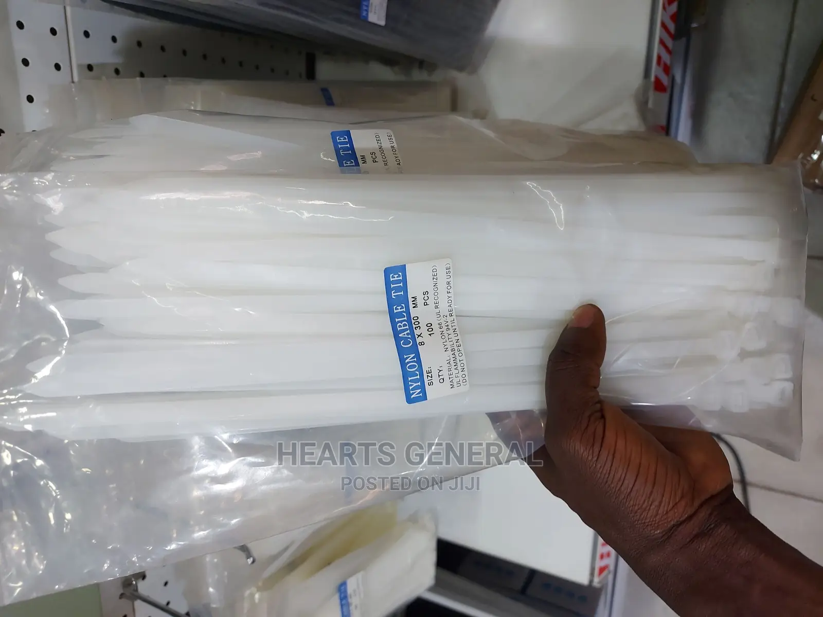 Nylon Cable Tie 8x300mm,