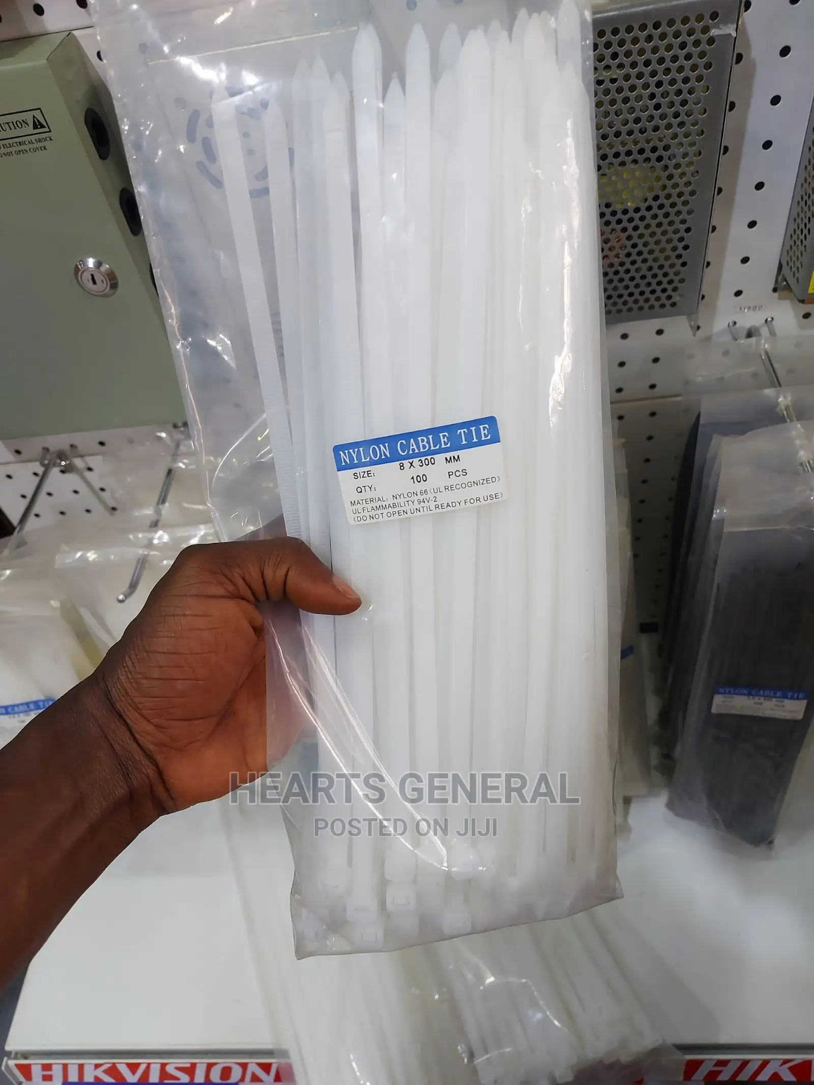 Nylon Cable Tie 8x300mm,