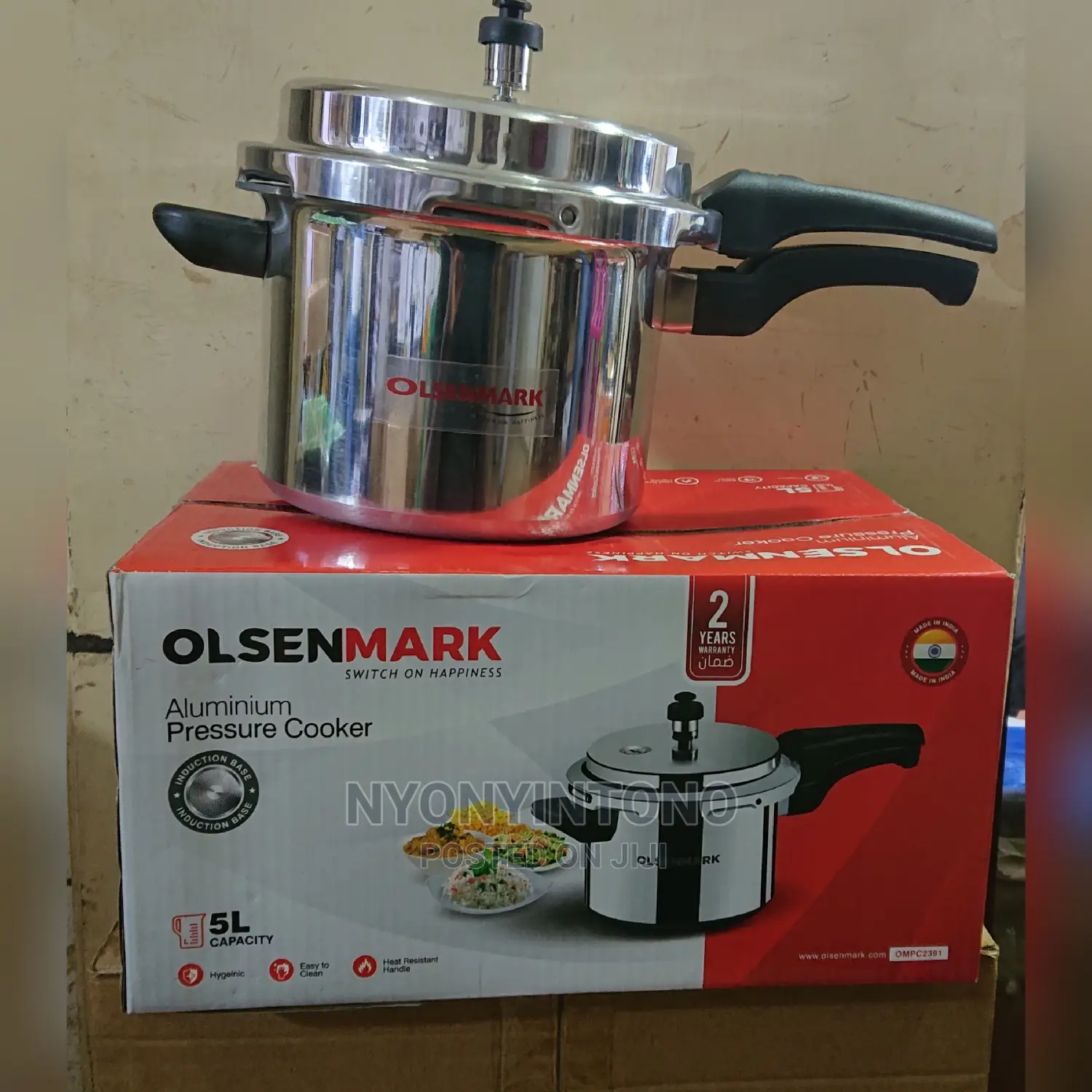 Pressure Cooker 5liters Olsenmark