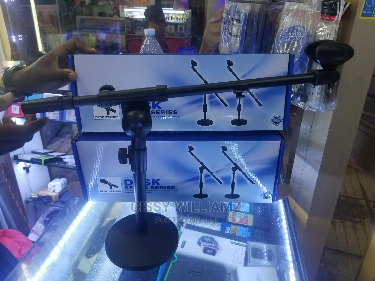 Desktop Microphone Stands/Round Base Microphone Stands