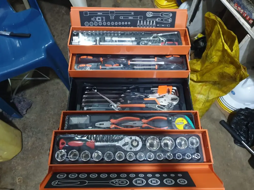 Tool Box With Its Accessories