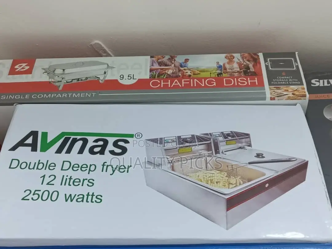 Avinas Double Deep Fryer