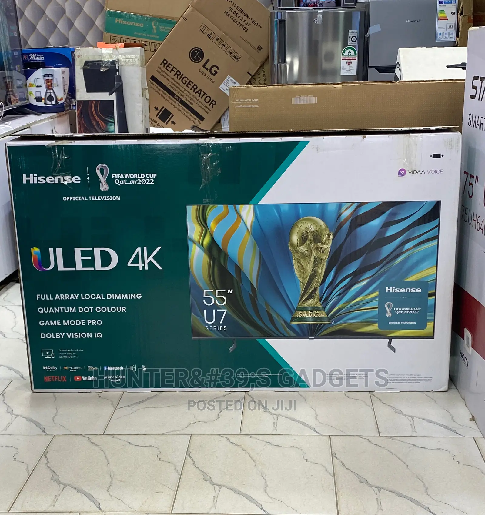 Hisense 55inch Uled Uhd Smart Quantum Dot Tv High End Tv