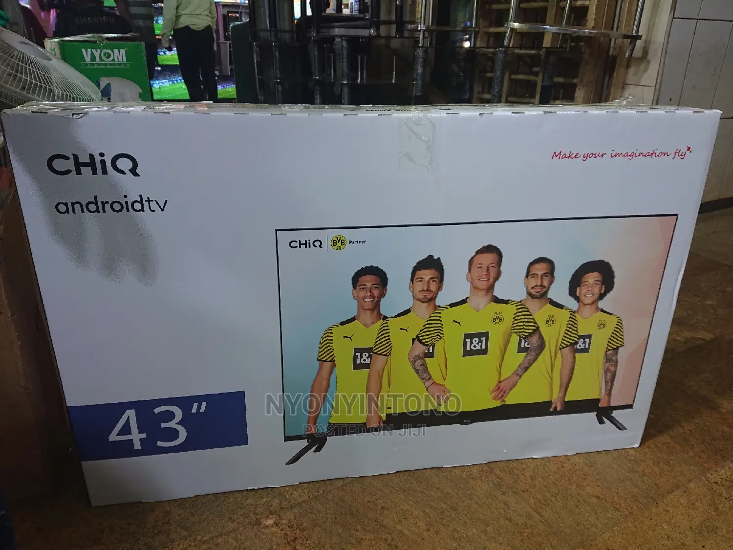 Chiq 42 Inches Smart Android Frameless Tv With 3yrs Waranty