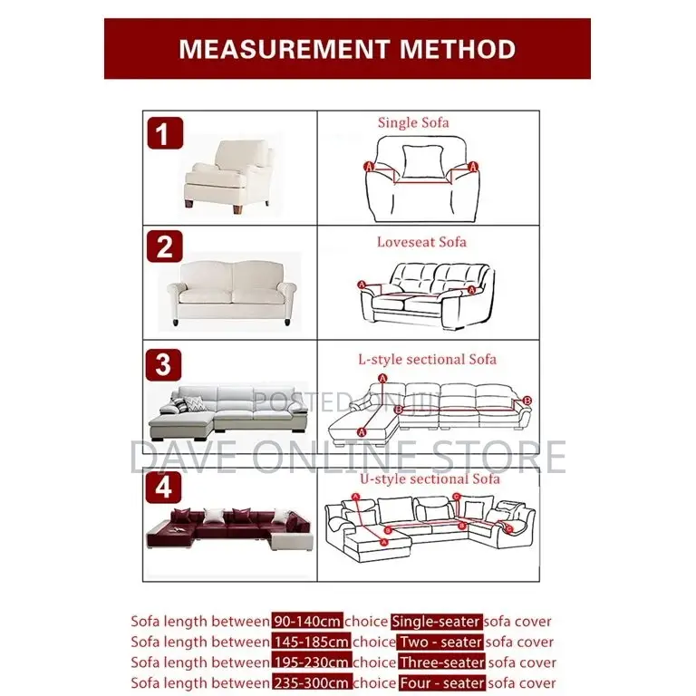 Chair Sofa Slipcover – Super Stretch.