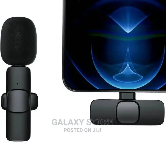 Type C Wireless Lavalier Microphone Portable Audio Video