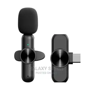 Type C Wireless Lavalier Microphone Portable Audio Video