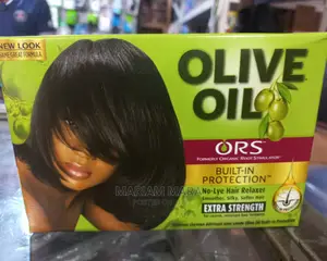 Olive Oil No Lye Hair Relaxer Extra Strength