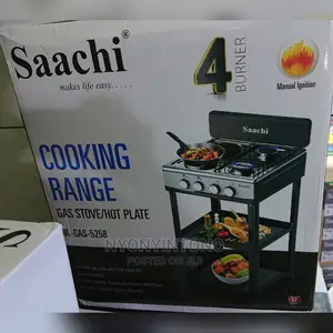 Saachi Cooker 2gas + 2electric