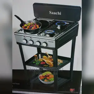 Saachi Cooker 2gas + 2electric