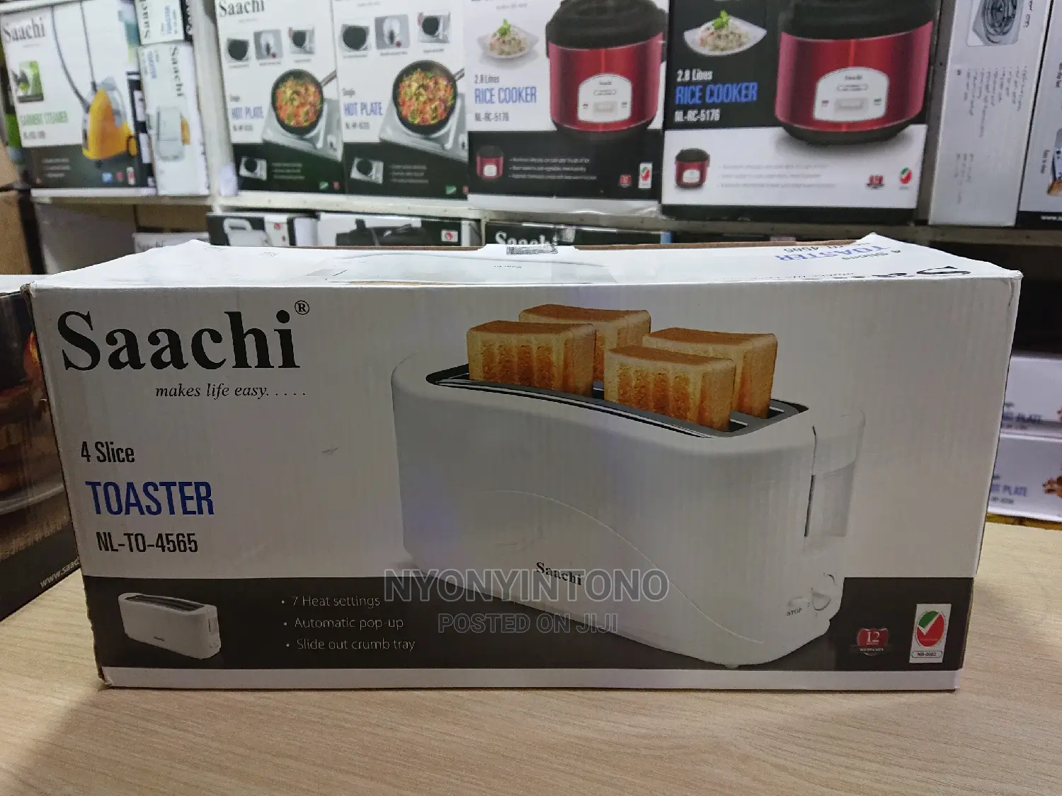 Saachi 4 Slice Toaster