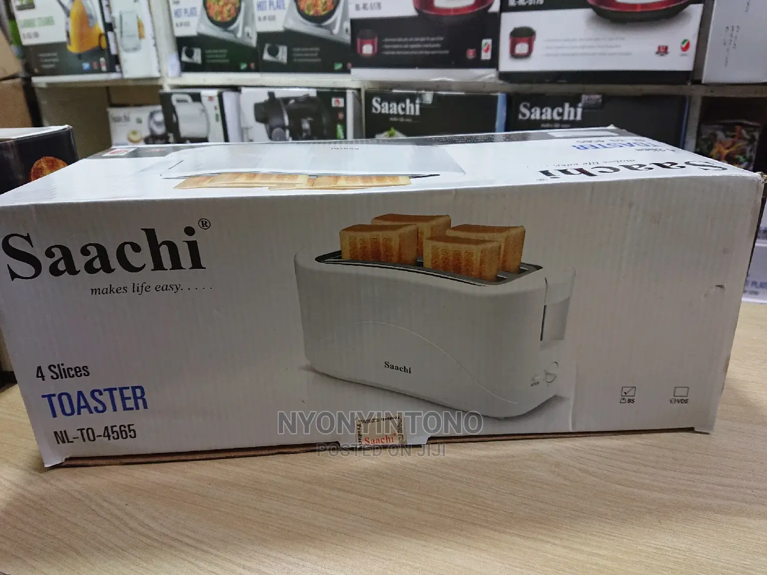 Saachi Toaster 4 Slices