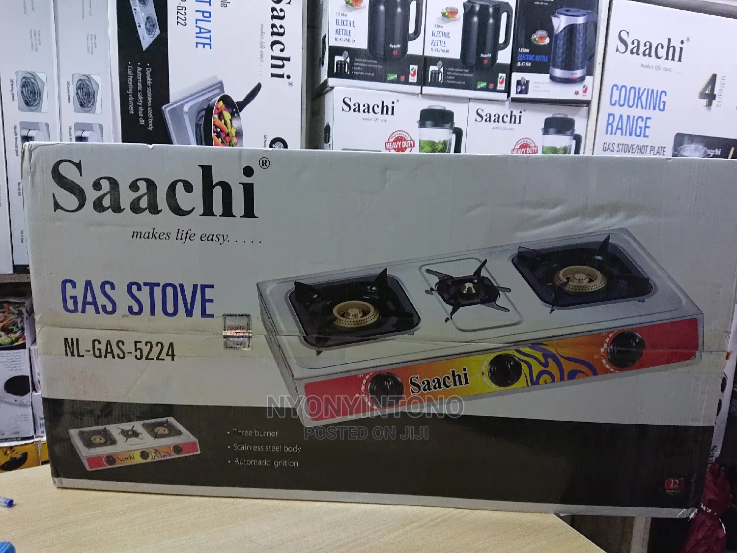 Saachi Gas Stove 3 Burners