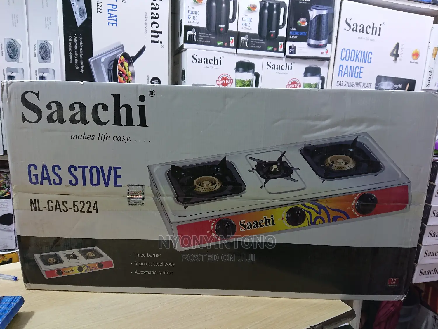 Gas Stove 3 Burners