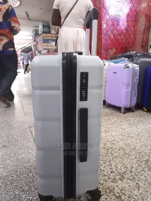 Plastic Suitcases (Gray)