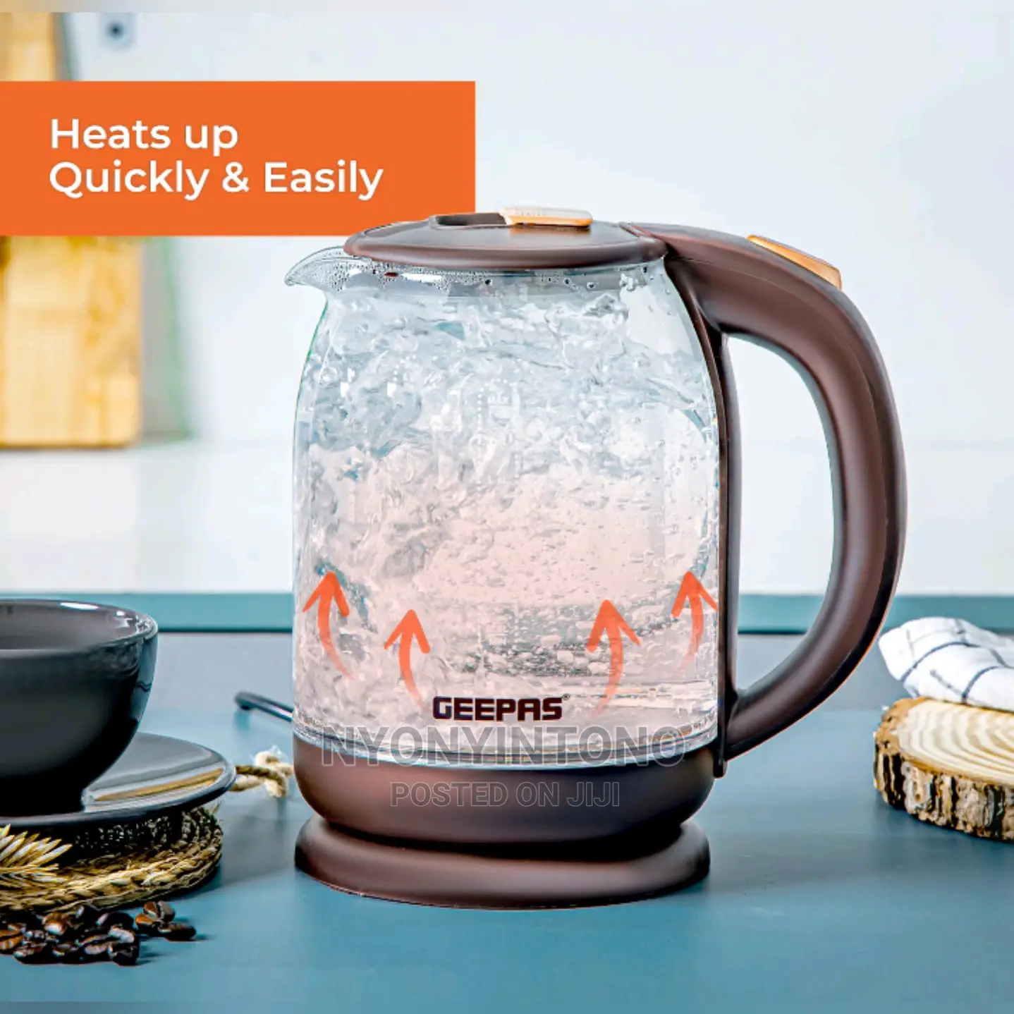 Geepas Kettle 1.8L