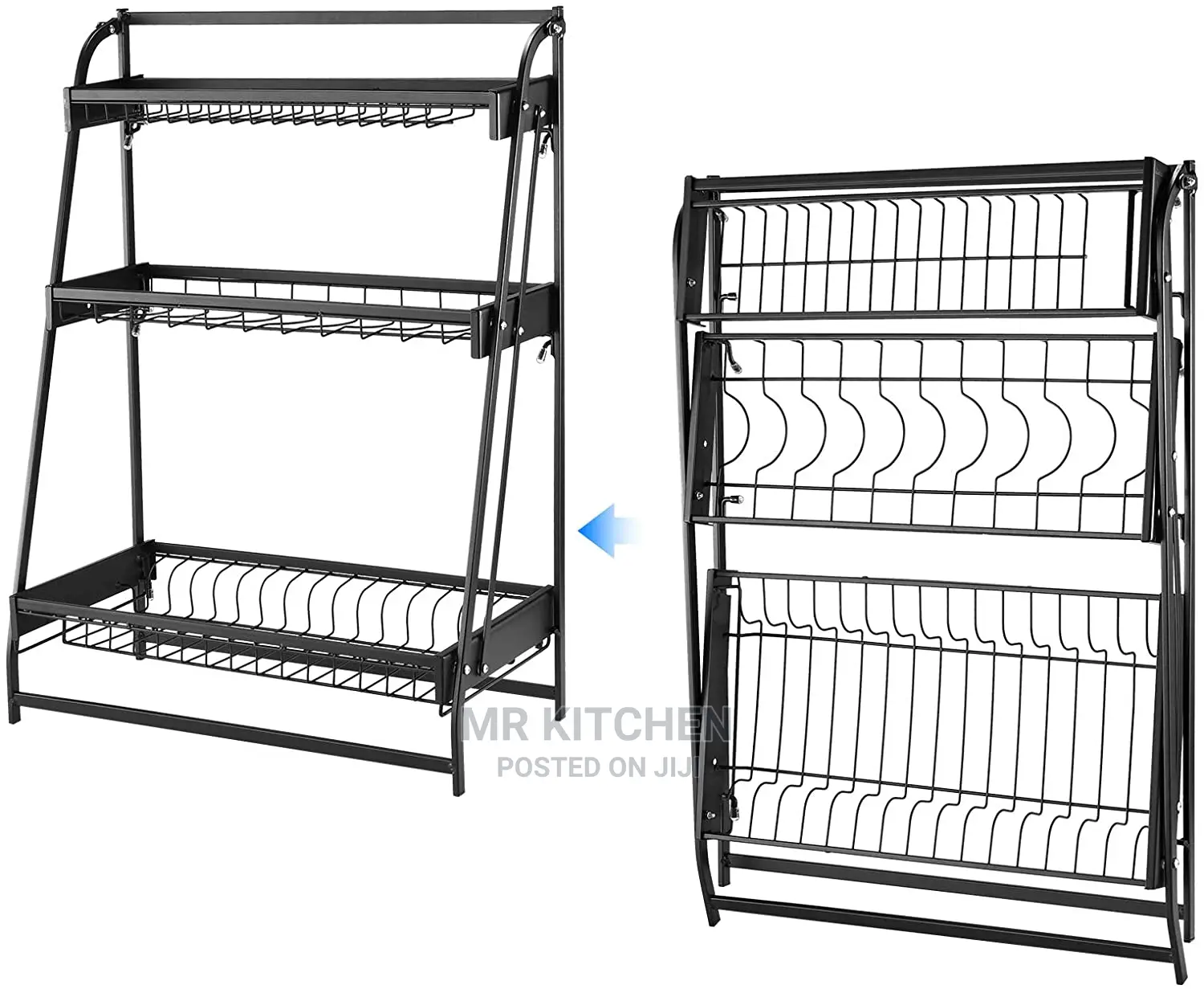 Black Dish Rack