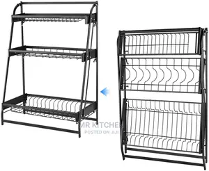 Black Dish Rack