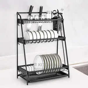 Black Dish Rack