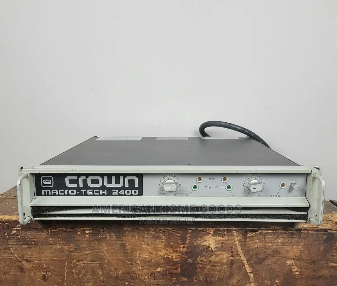 Macro-Tech 2400 Watts Hd Stereo Amplifier
