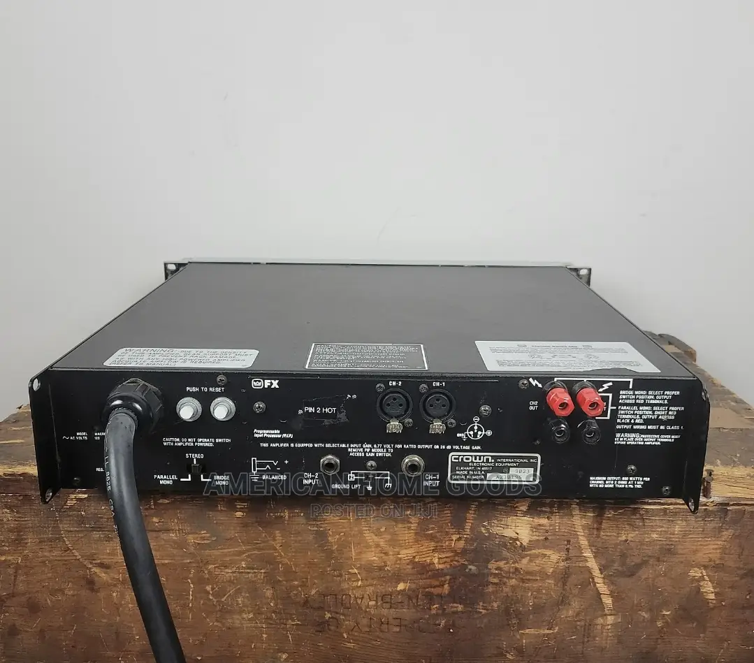 Macro-Tech 2400 Watts Hd Stereo Amplifier