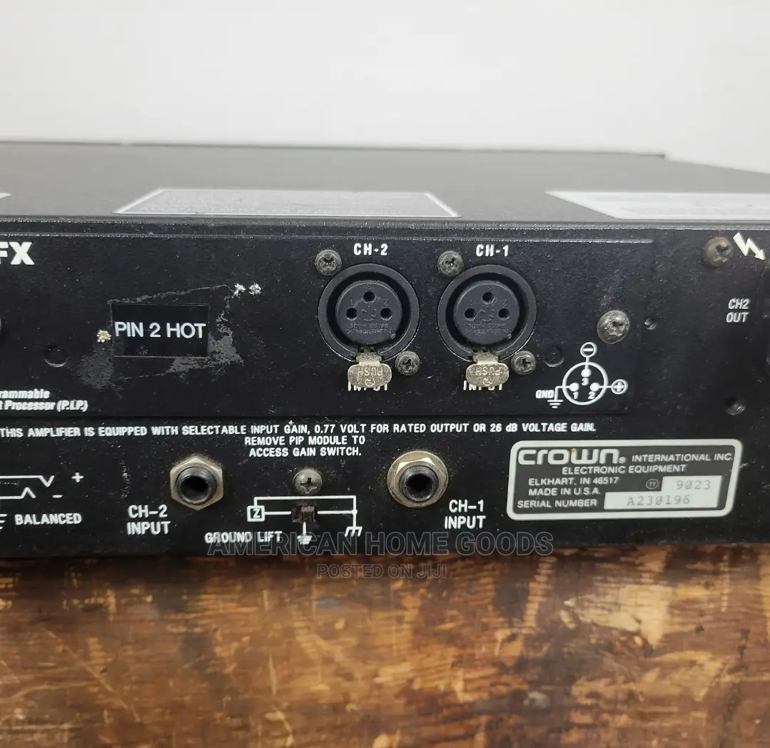 Macro-Tech 2400 Watts Hd Stereo Amplifier