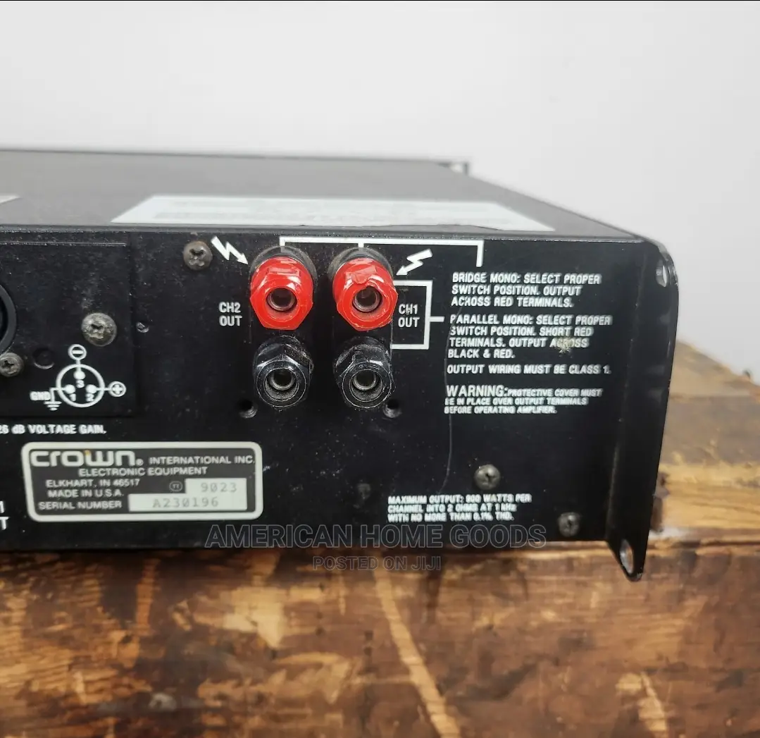 Macro-Tech 2400 Watts Hd Stereo Amplifier