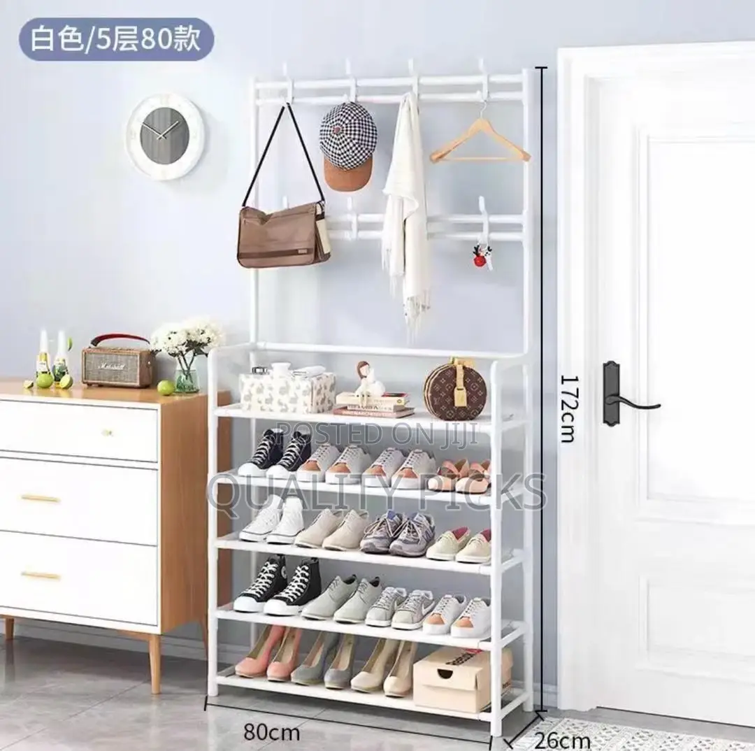 Metallic Shoe Rack