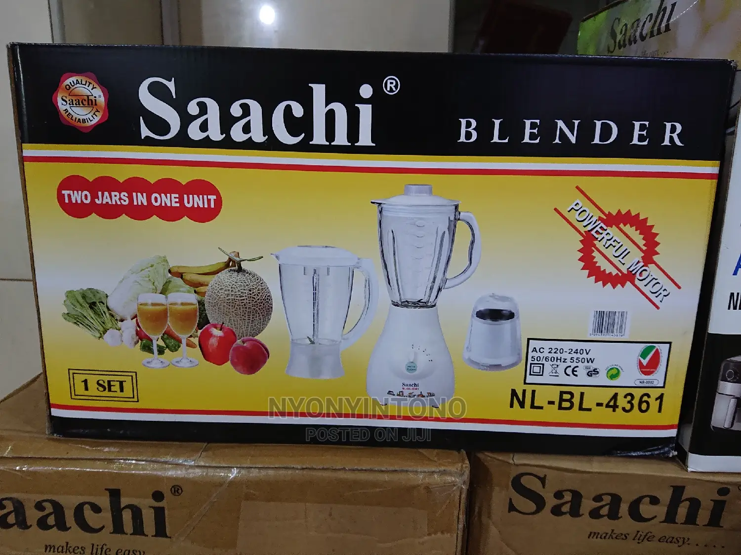 3 in 1 Blender Saachi