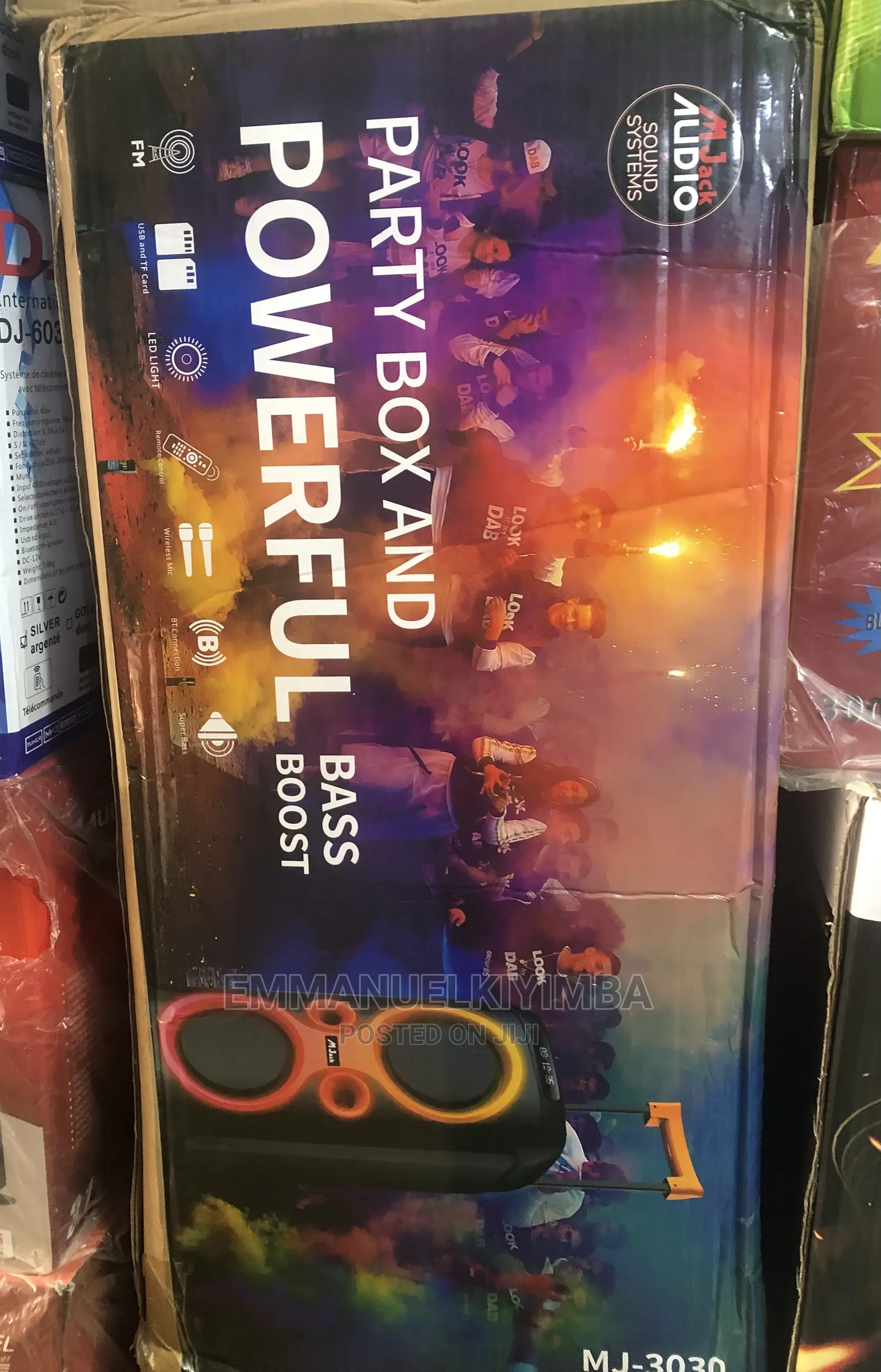 M Jack Audio Party Box