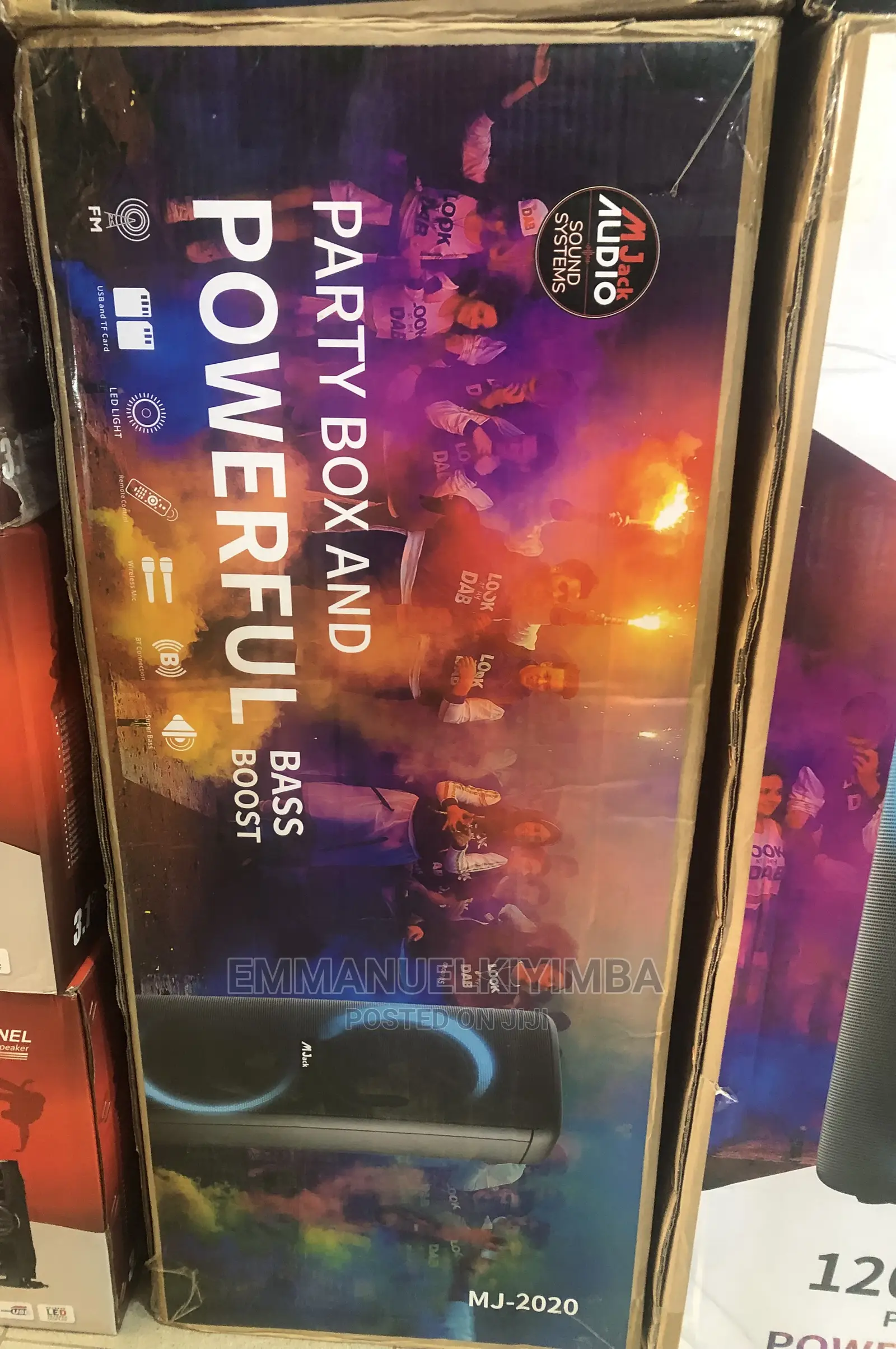 M Jack Audio Party Box