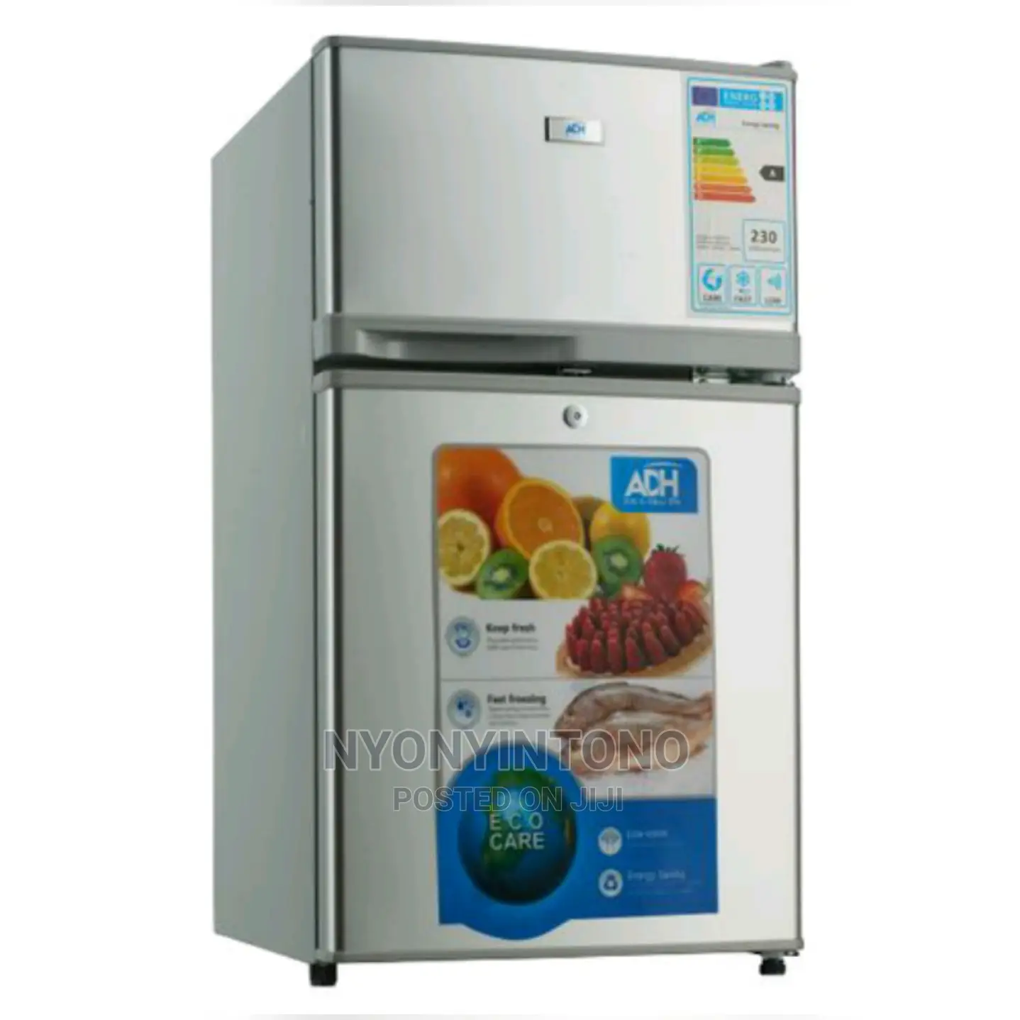 130 Liters Double Door Fridge
