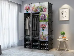 9 Cubes Plastic Wardrobe.